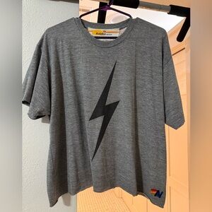 Aviator Nation crop tee